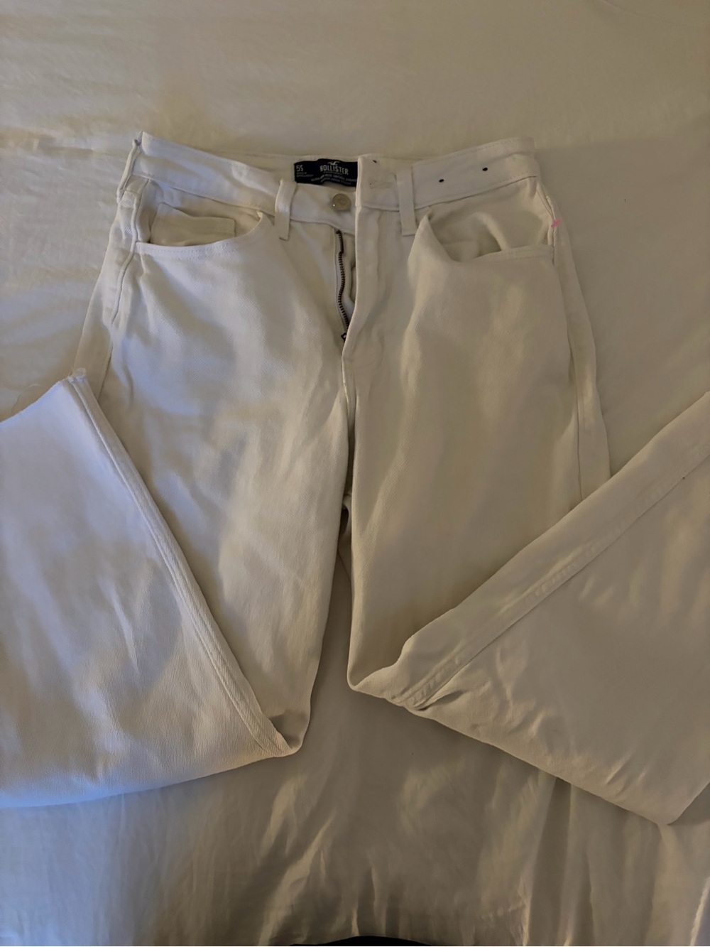Hollister Women's White Skinny Jeans